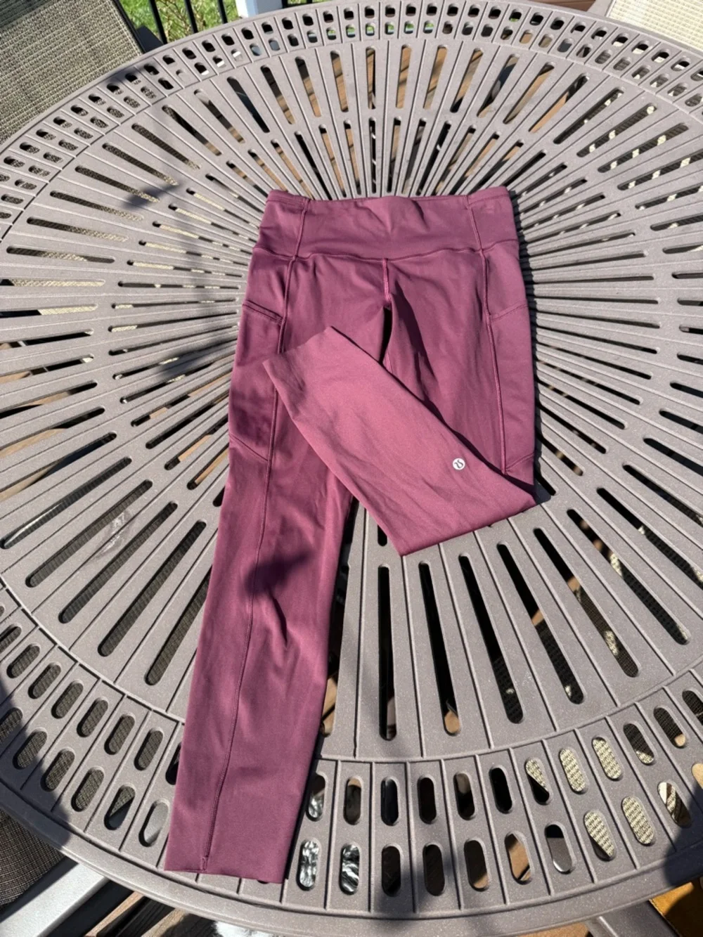 Lululemon Align High-Rise Leggings in Deep Plum, Sz 8, EUC - Picture 2 of 13